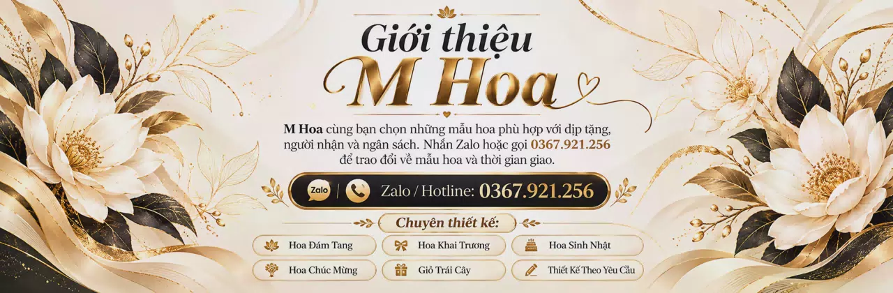 Ảnh bìa Shop hoa tươi Xã Thạnh Hoá Tây Ninh - Chọn hoa theo câu chuyện của bạn